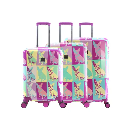 Zestaw walizek Saxoline Bulldog Color set (S/M/L)
